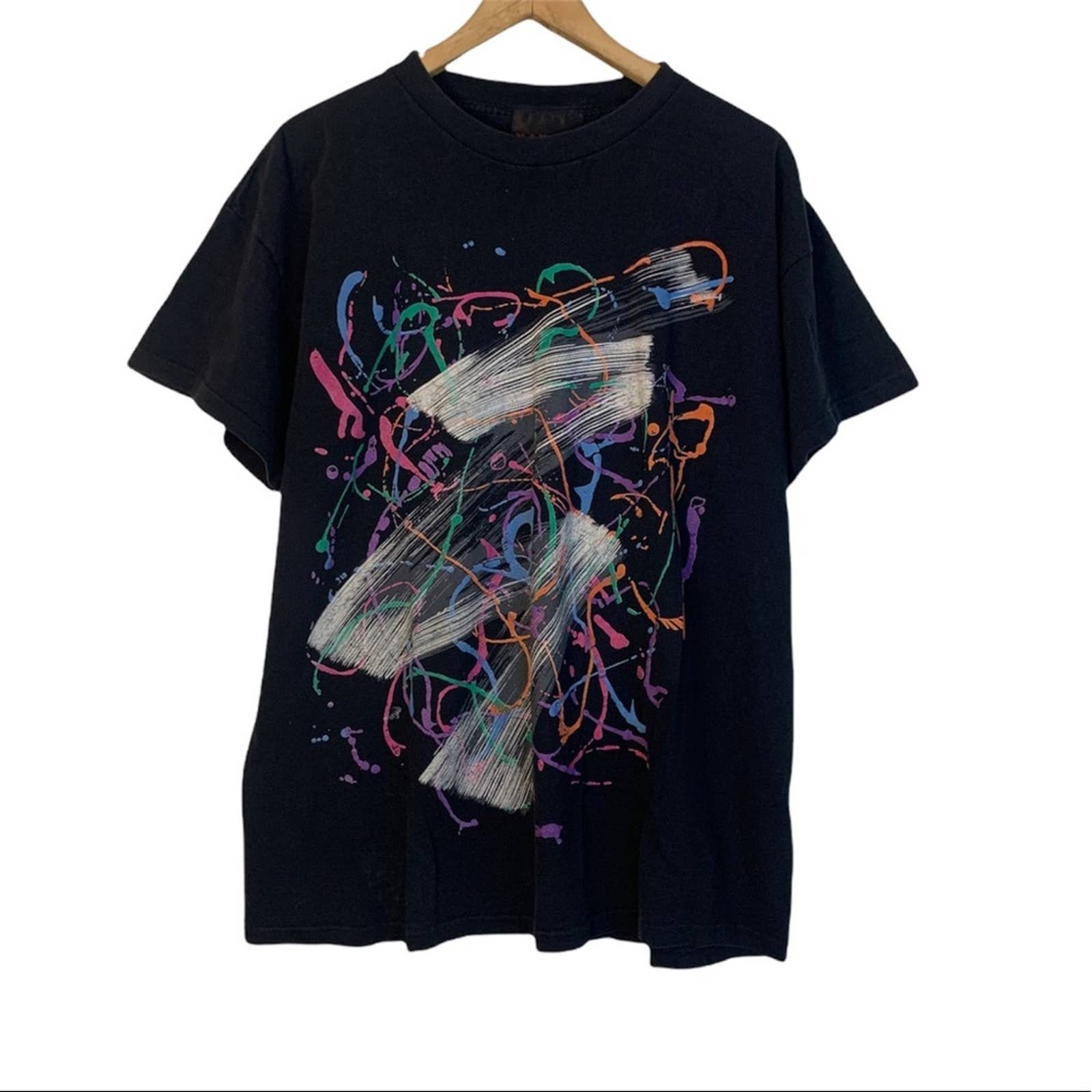カリグラフィ Tシャツ コットン ホワイト マルチカラー ベルルッティ 