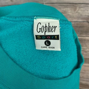 vintage gopher sweatshirt
