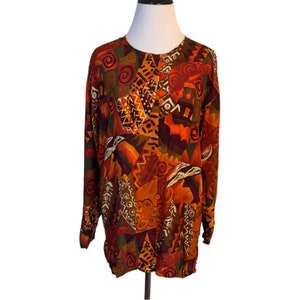 Chemisier pour Femme avec col en V,Chemisier boutonnée Hauts Chemisier