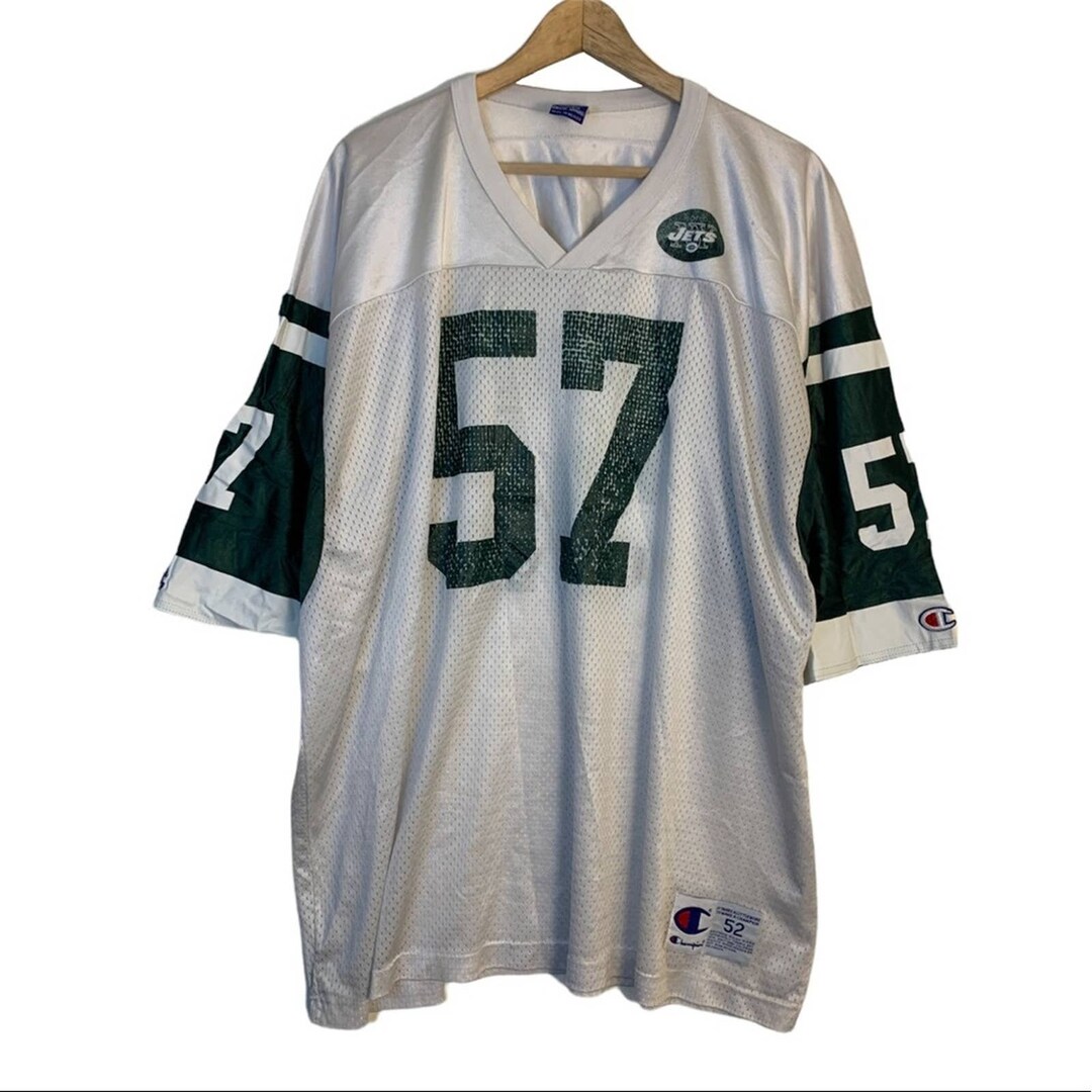 Vintage 90s Champion New York Jets 57 Mo Lewis Jersey - Etsy