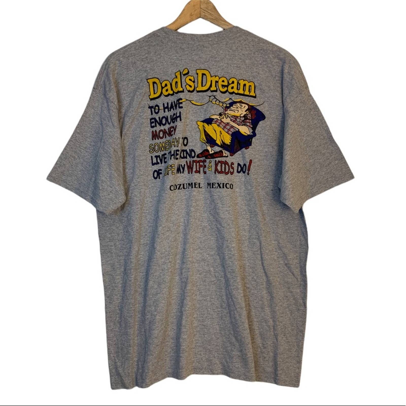 Buy Vintage Dad's Dream Cozumel Mexico Tourist T-shirt Online in India -  Etsy