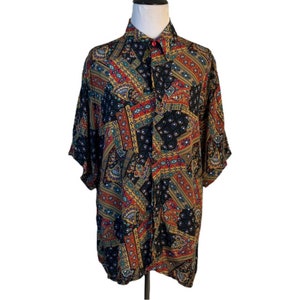 Vintage Warden Paris Men’s Button Down Shirt