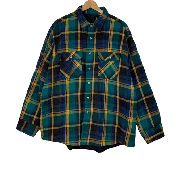 Vintage Gander Mountain Flannel Shirt Jacket - Etsy