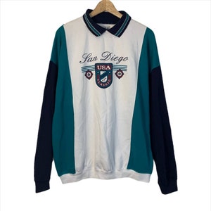 Vintage Gear For Sports San Diego Long Sleeve Polo