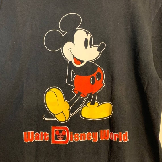 Vintage Walt Disney World Mickey Mouse T-shirt - image 6