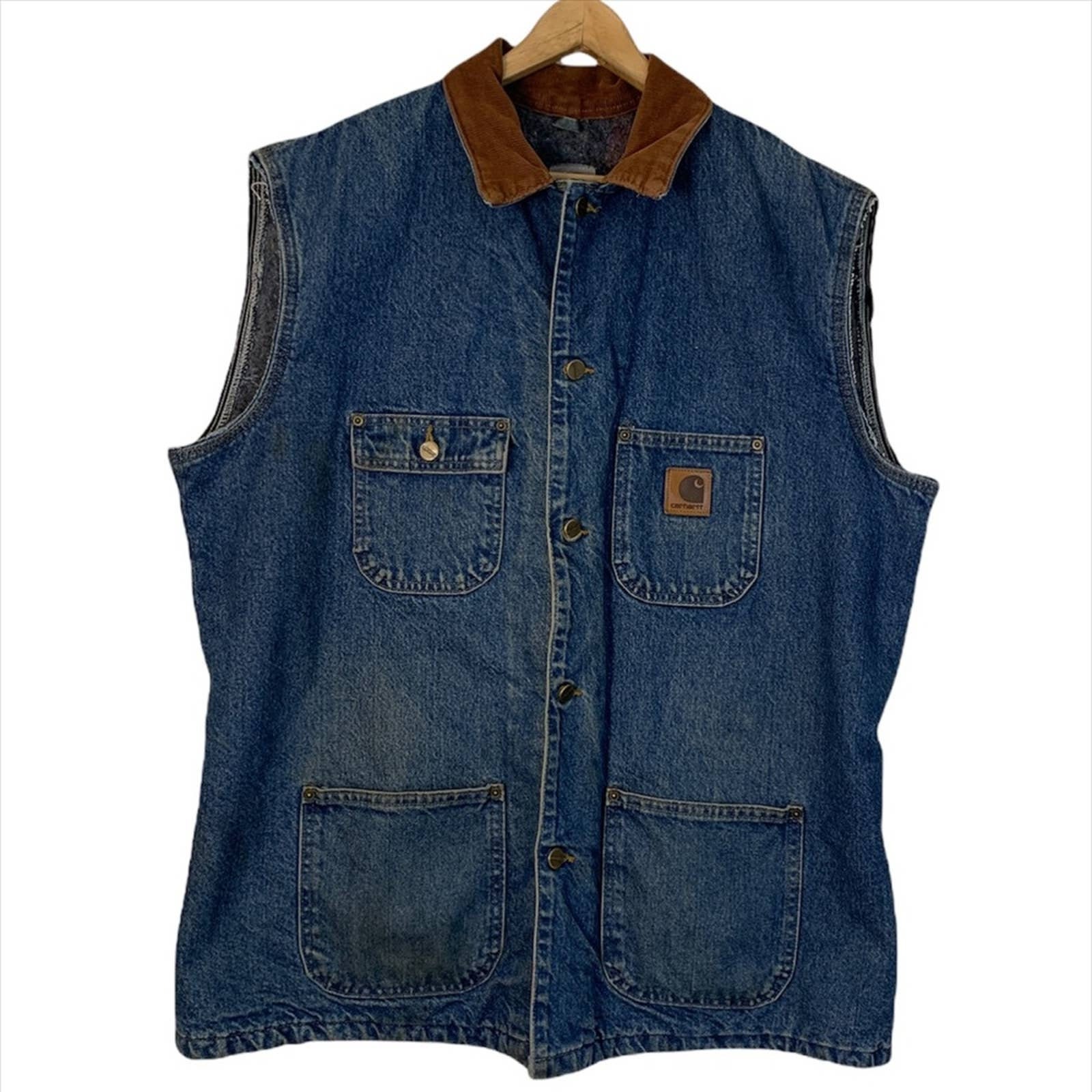 Vintage Carhartt Sleeveless Denim 