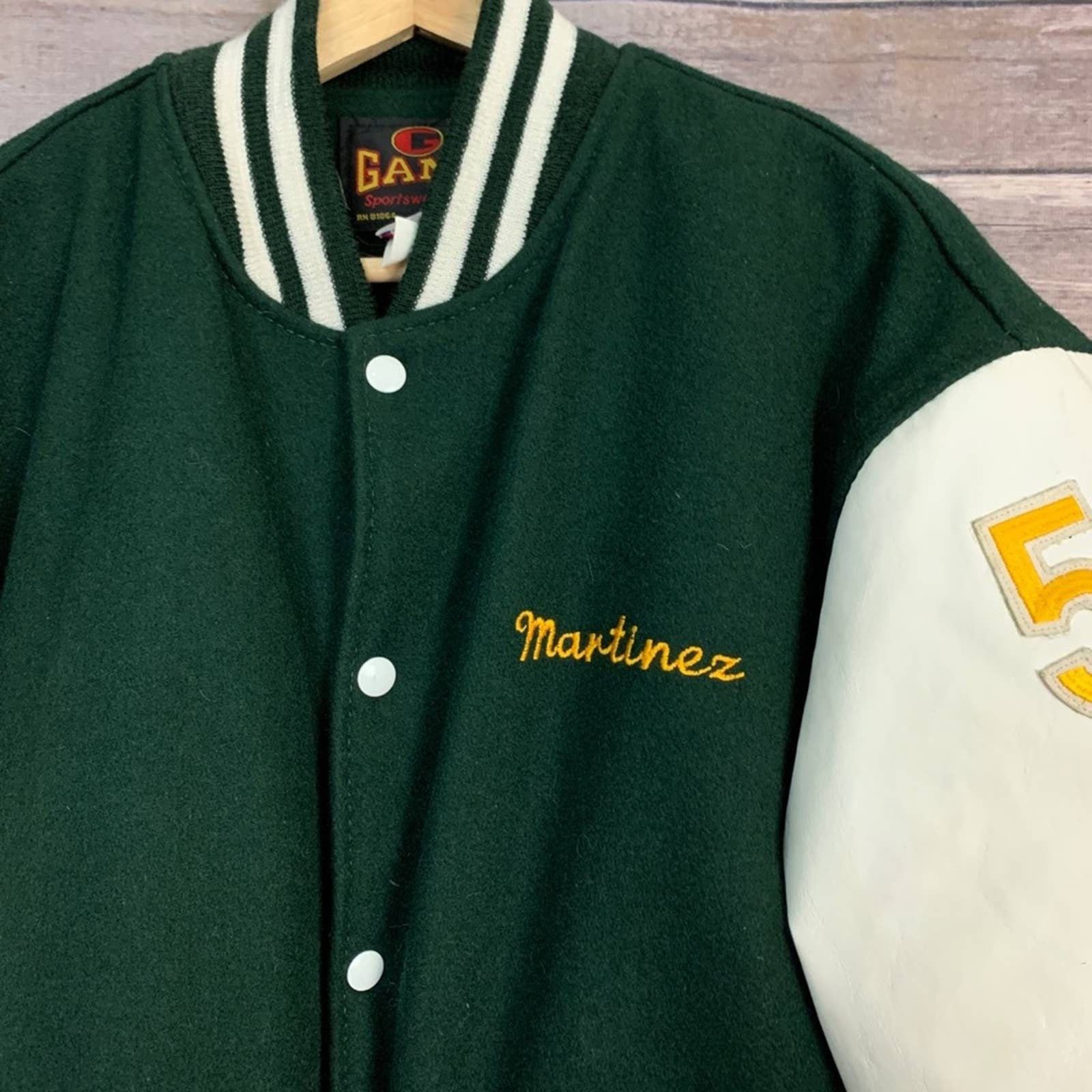 Game Sportswear Ltd Holy Cross Varsity Jacket Etsy UK