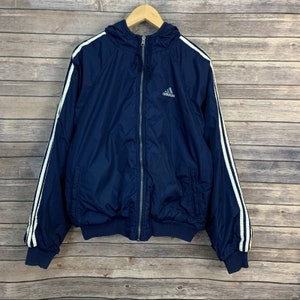 Vintage Adidas Reversible Jacket - Etsy 