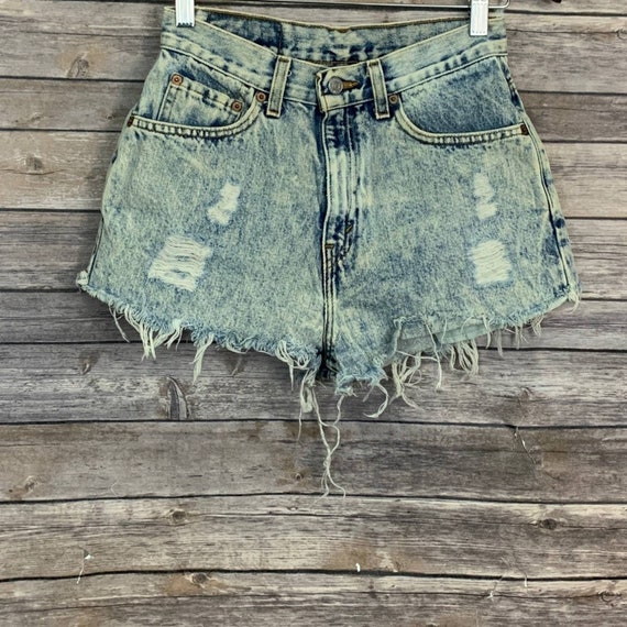 Vintage Levi's 512 Raw Hem Shorts