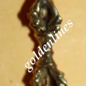 Nepalese Tibetan Handmade Brass Pendant from Nepal nepalese jewelry nepalese pendant Tibetan Pendant  PD480 Dorjee Pendant