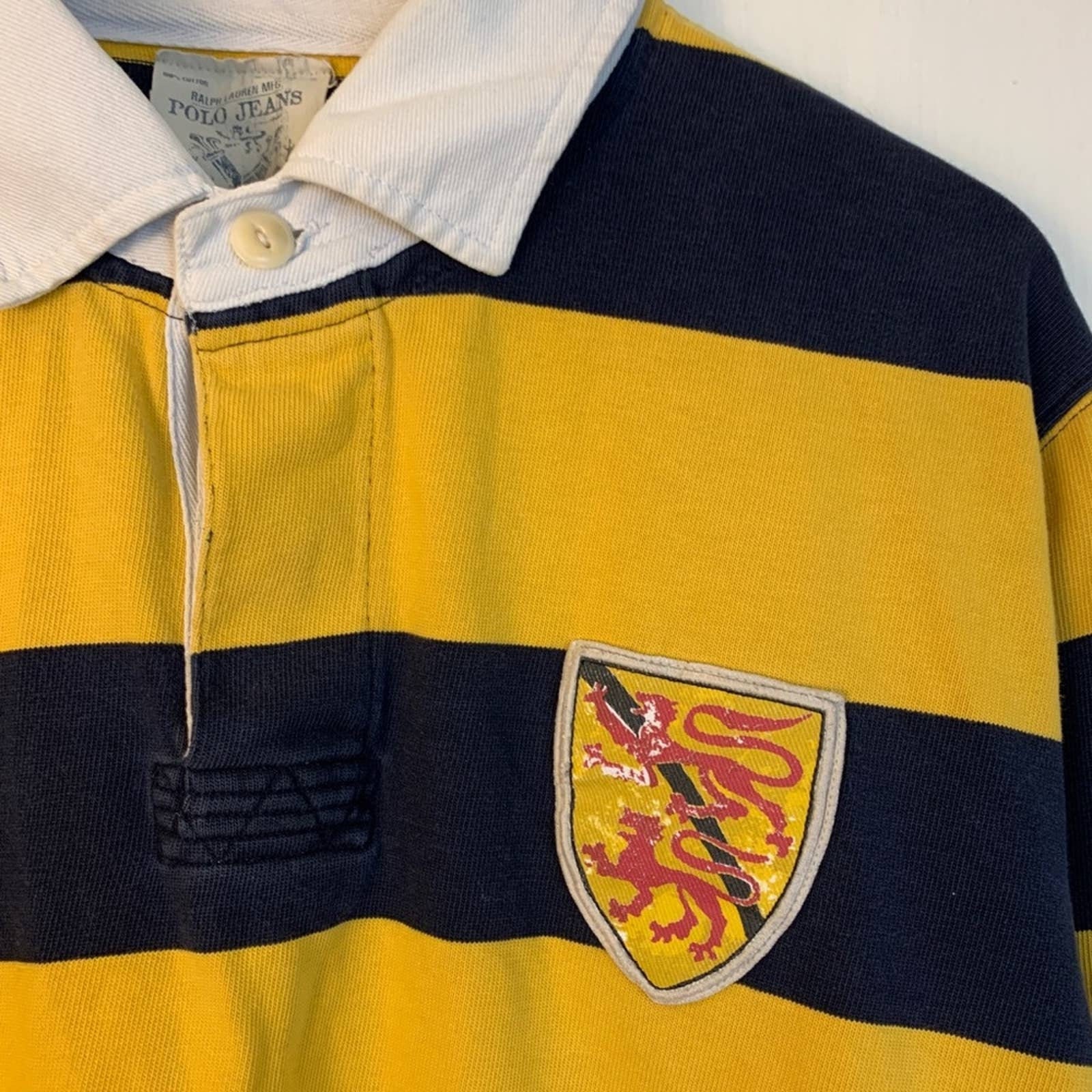 Vintage 90's Polo Ralph Lauren Rugby Shirt - Etsy