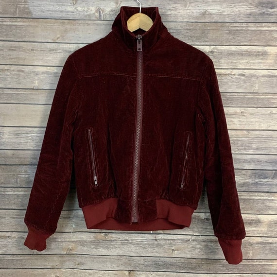 Woolrich Burgundy Corduroy Jacket