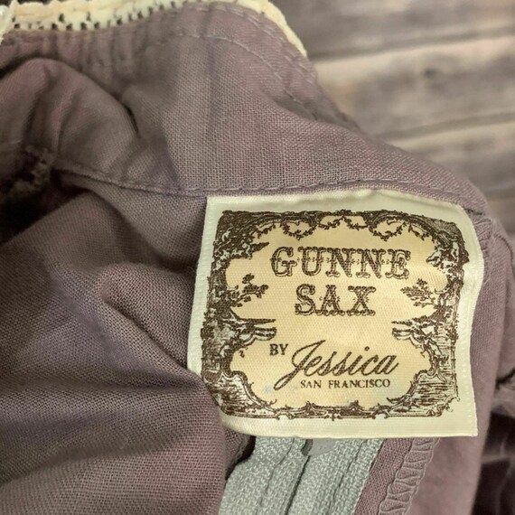 Vintage Gunne Sax 70’s Long Puff Sleeve Dress - image 9