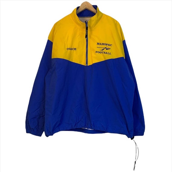 Vintage Mahopac Football Windbreaker Jacket