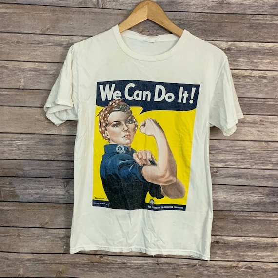 Vintage We Can Do It Poster Tee