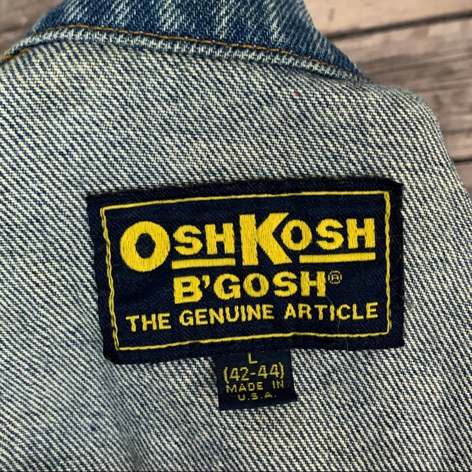 スタイリッシュシンプル 特別価格 OSHKOSH トラッカージャケット 42