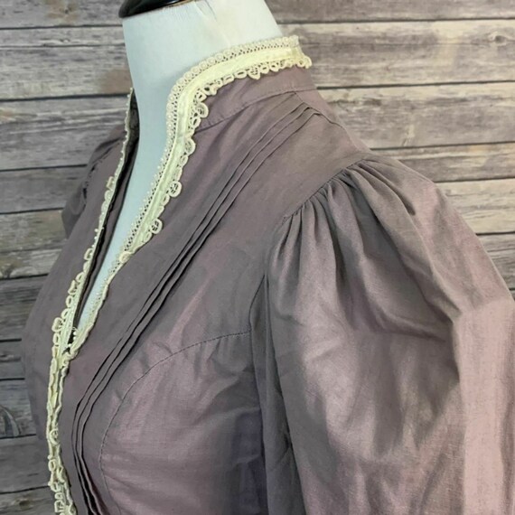 Vintage Gunne Sax 70’s Long Puff Sleeve Dress - image 7
