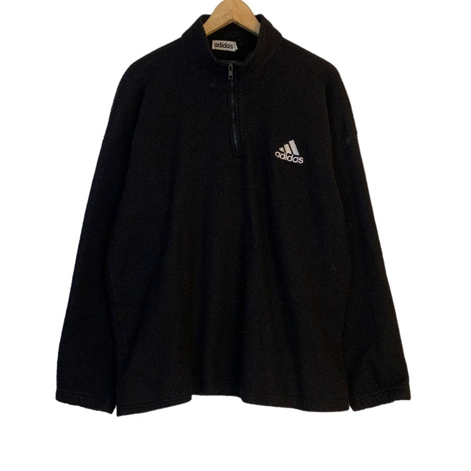 Adidas quarter on sale zip fleece