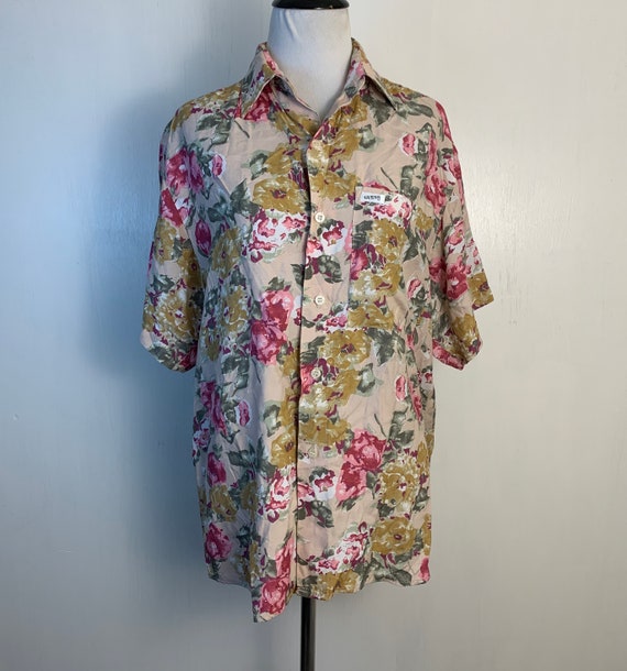 Vintage Guess By Georges Marciano Floral Shirt