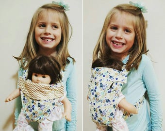 Baby Doll Carrier - Doll Front Carrier - Child Size Doll Carrier