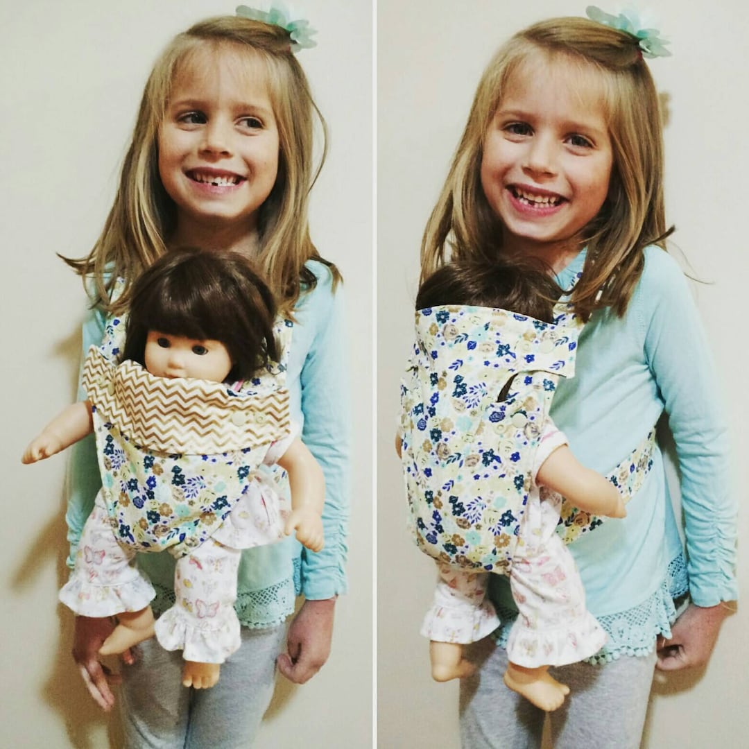 Baby Doll Carrier Doll Front Carrier Child Size Doll Carrier Etsy