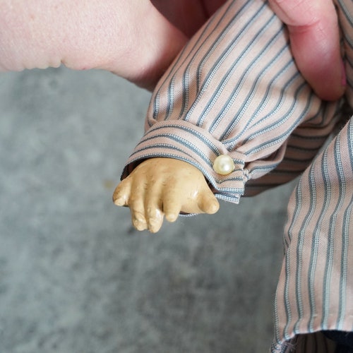 Antique 1920s Horsman Dimples Composition Doll, 19