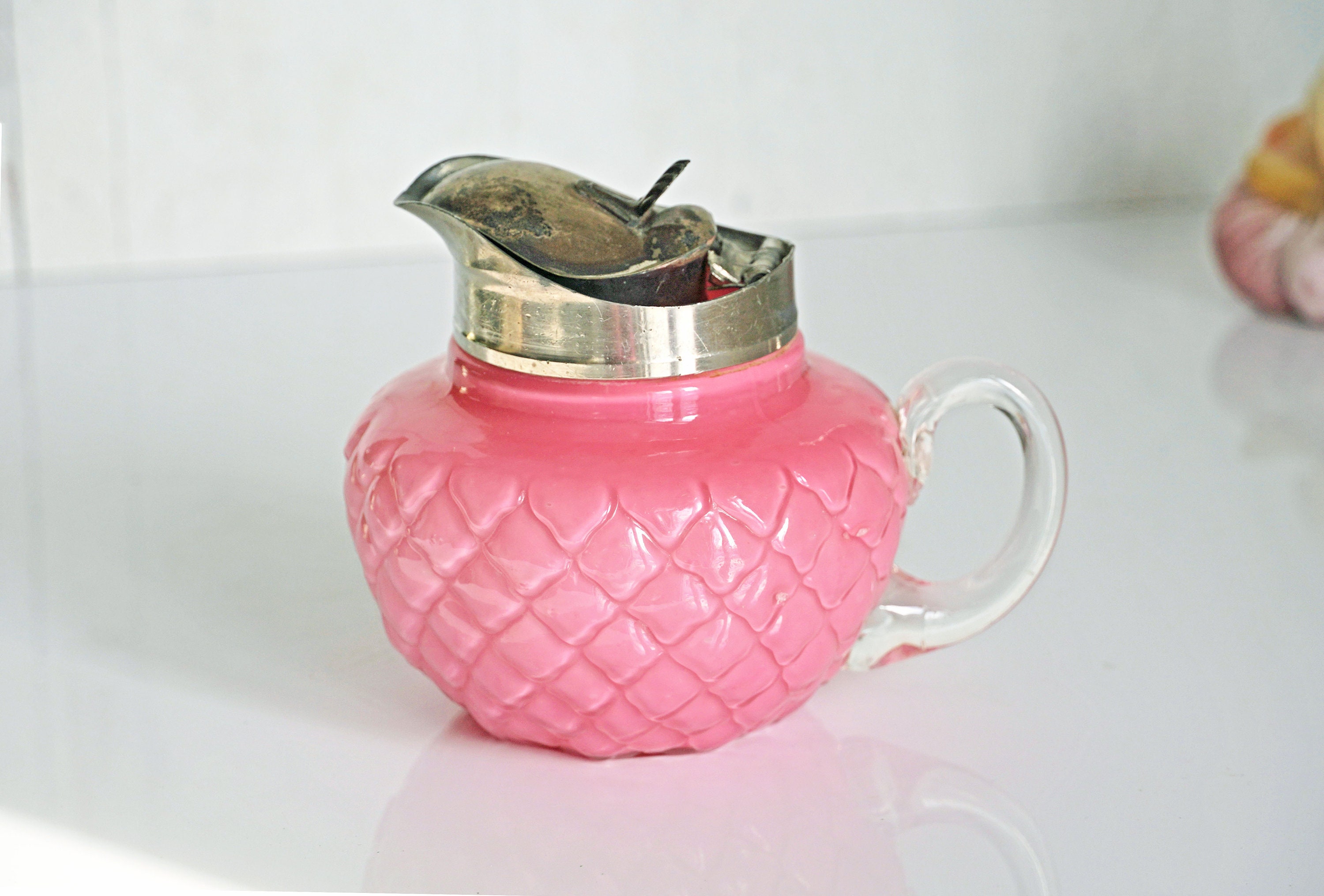 専用です フォストリア ジューン　ピンク　デザートプレート 専用です フォストリア ジューン ピンク デザートプレート