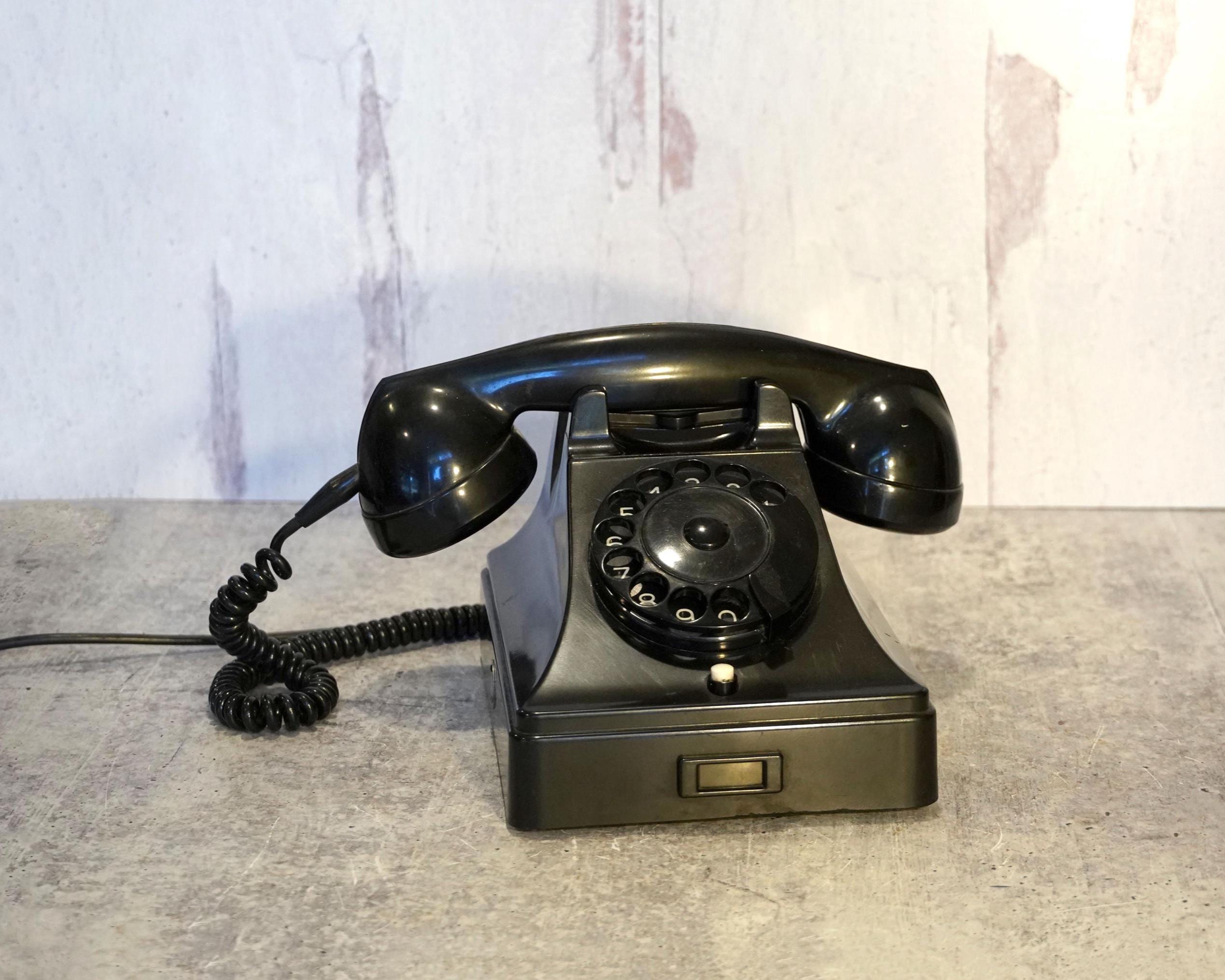 アンティーク　アメリカ　エリクソン　黒電話 Ericsson Telephone - Etsy