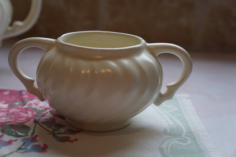 Vintage 1940s Gladding mcbean Franciscan Ware Sugar Bowl NO Etsy
