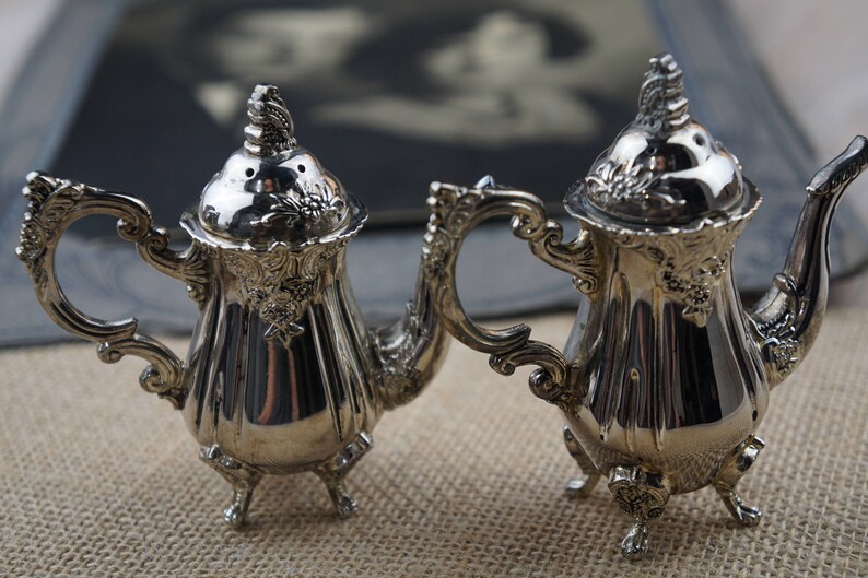 Silver plate you teapot and set in an instant
