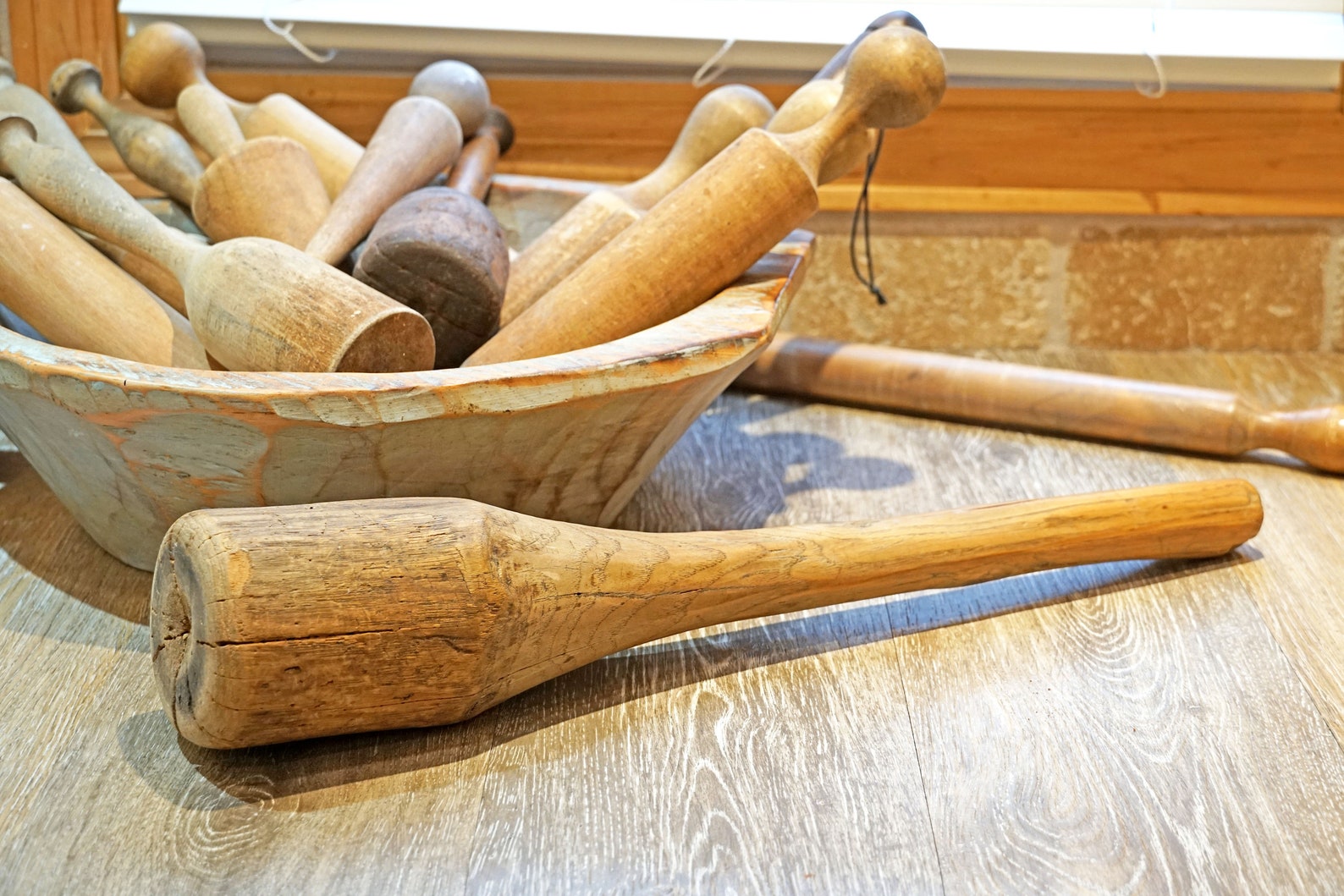 Vintage 19 Wood Kraut Stomper Masher Taille de tonneau Etsy France