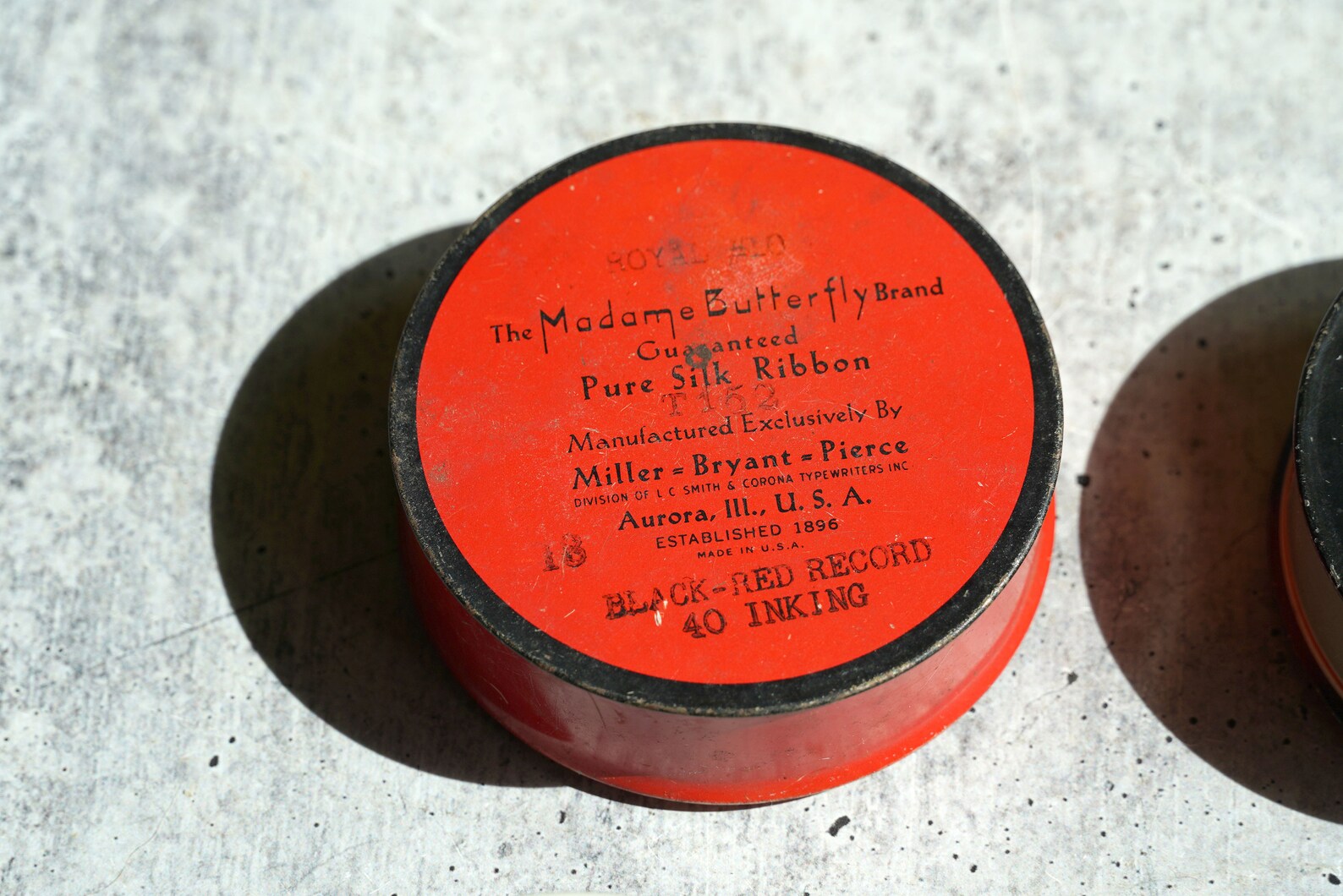 Vintage Typewriter Ribbon Tins Sold Individually Empty M. Etsy
