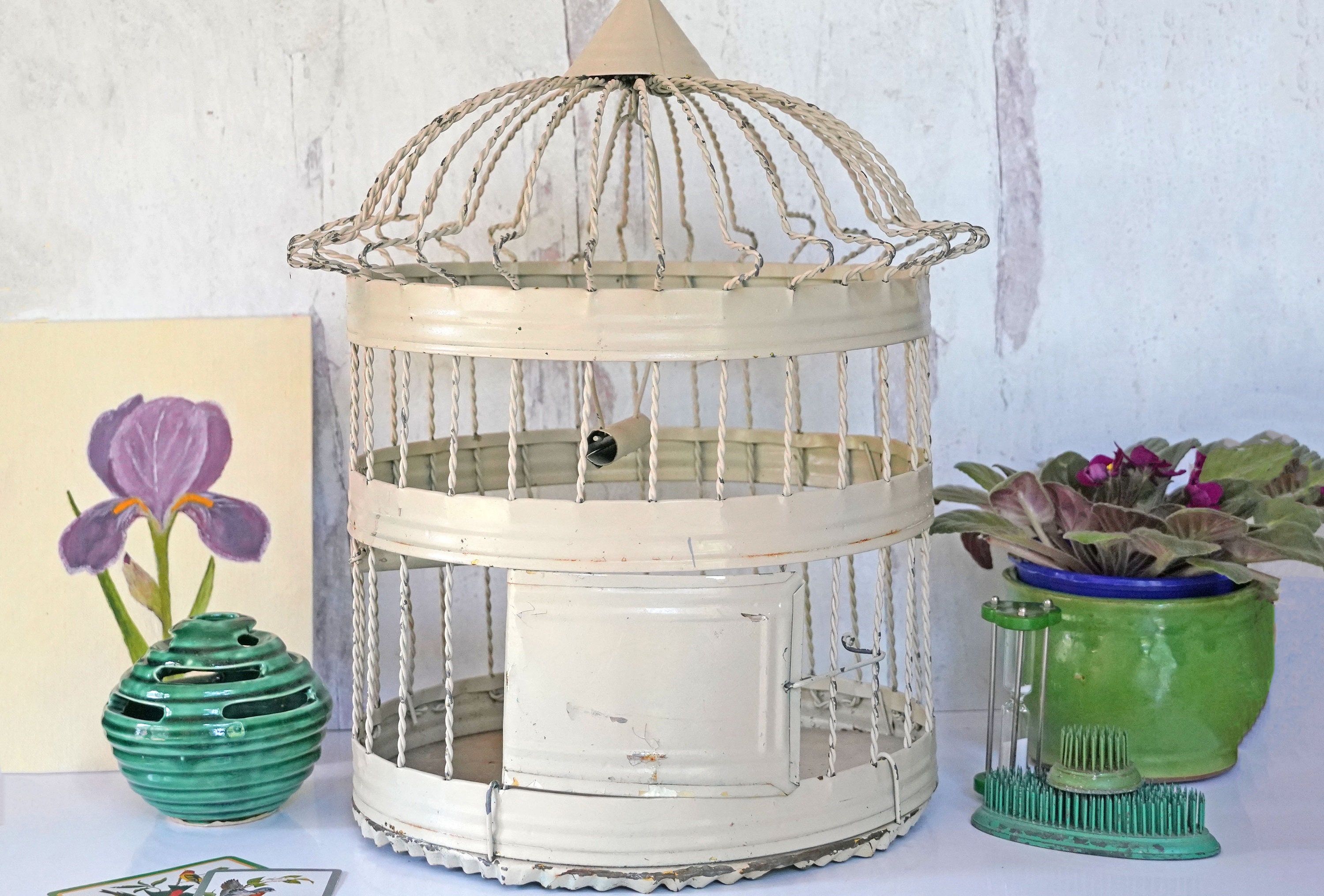Round Metal Cage Etsy