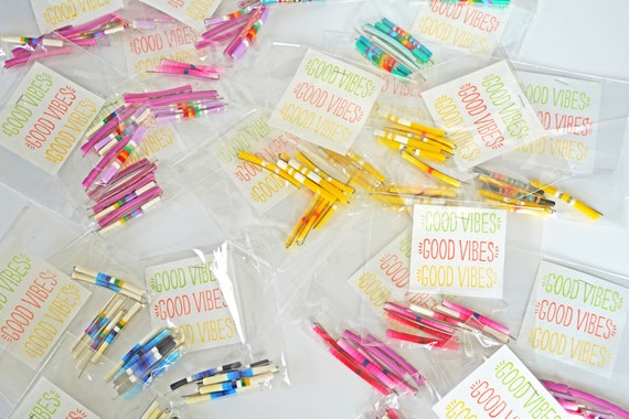 Vintage 1980s NOS Rainbow Bobby Pins, Preppy Styl… - image 9