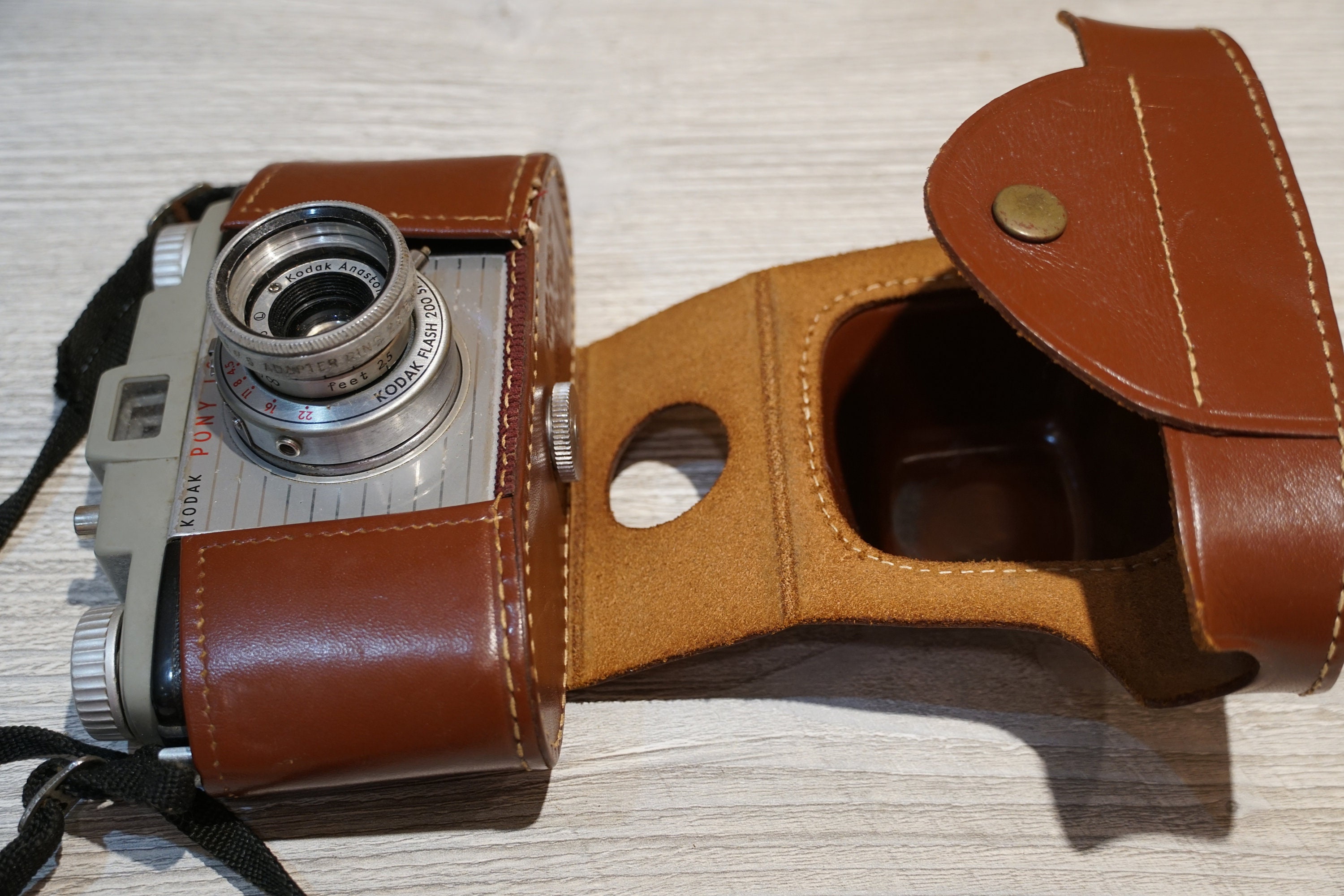 【希少】’50sビンテージ KODAK PONY135 Model B 完動美品 Kodak Pony 135 Model B Camera With 51mm f/4.5 Lens Vintage
