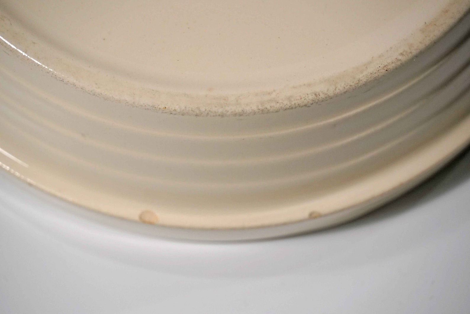 Vintage 1940s Borden's Ceramic Divided Warming Dish Etsy