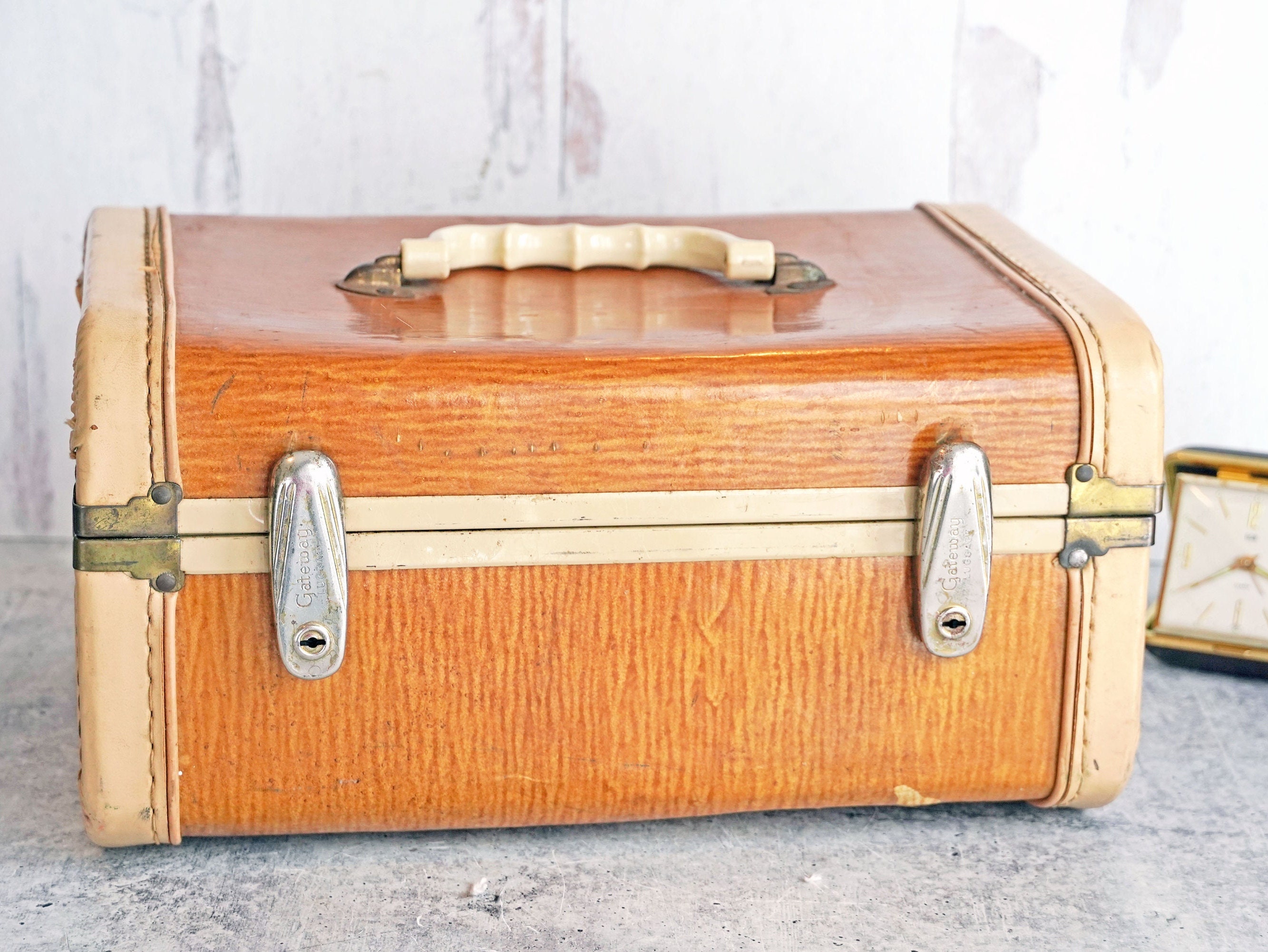 retro vintage suitcase