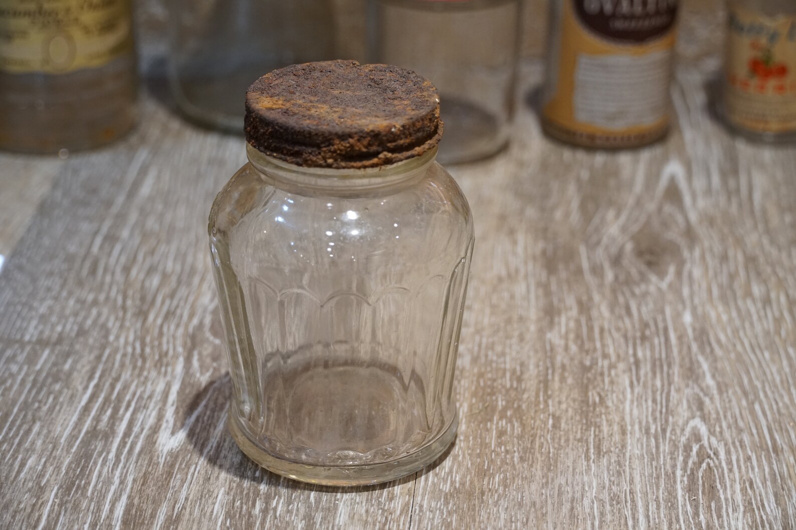 Antique 1915 French's Mustard Jar Made by Hazel Atlas Etsy