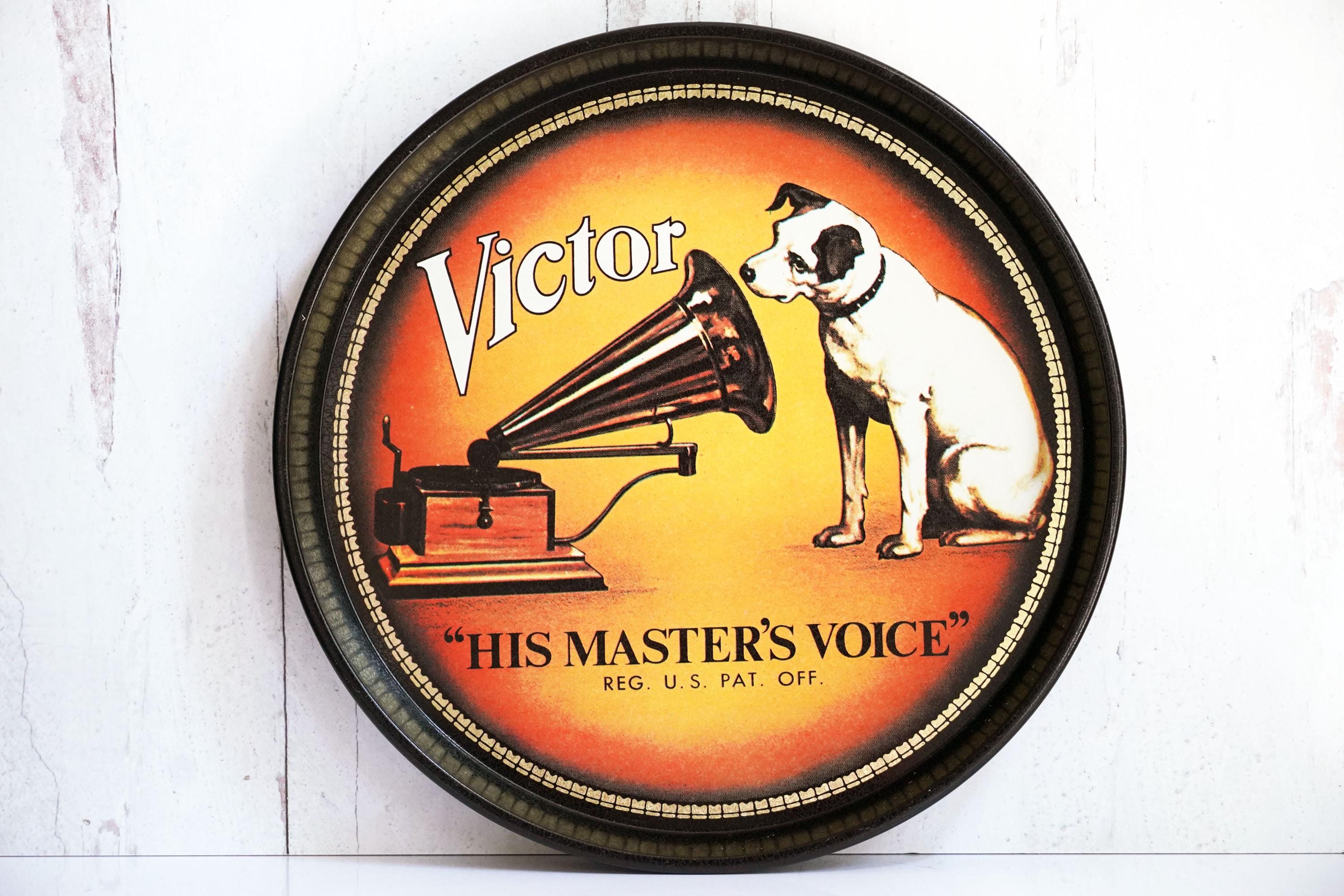 Rca Victor Dog Logo Vintage Bristolware RCA Victor Dog Metal - Main Image