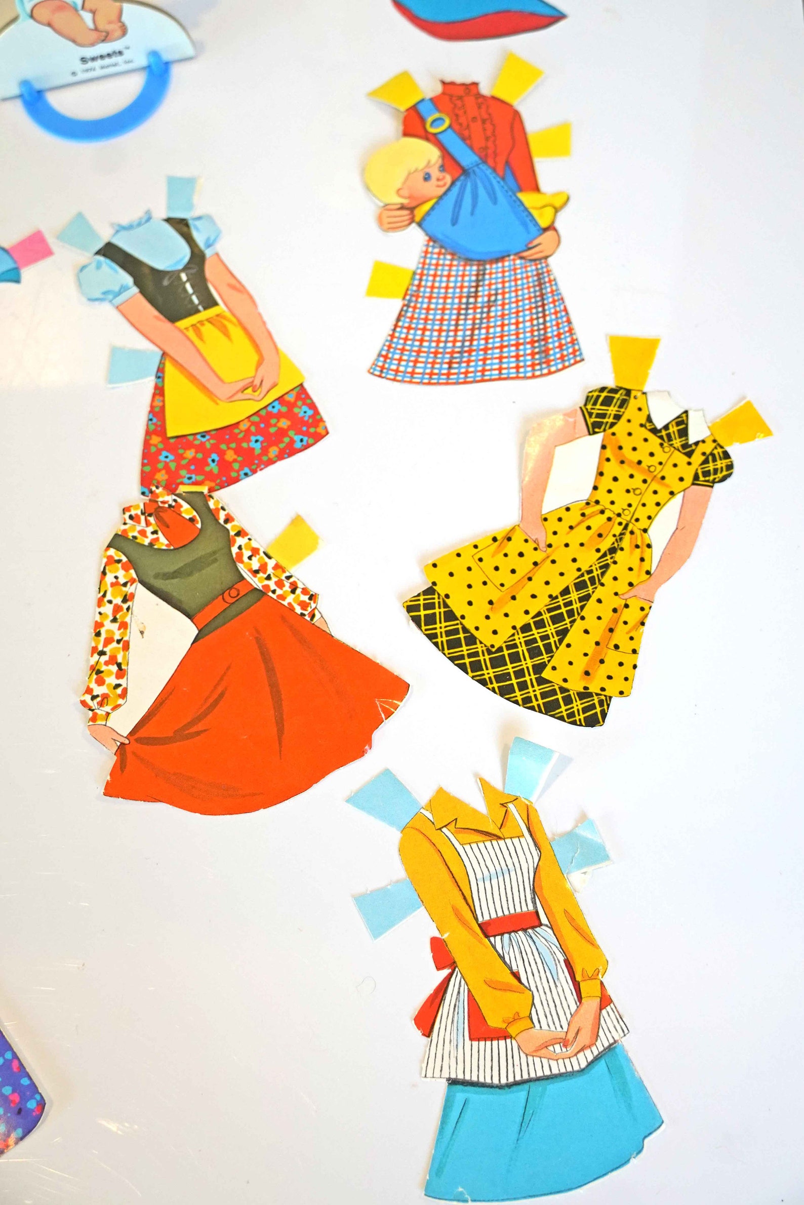Vintage 1974 Whitman Sunshine Family Paper Dolls Steve Etsy