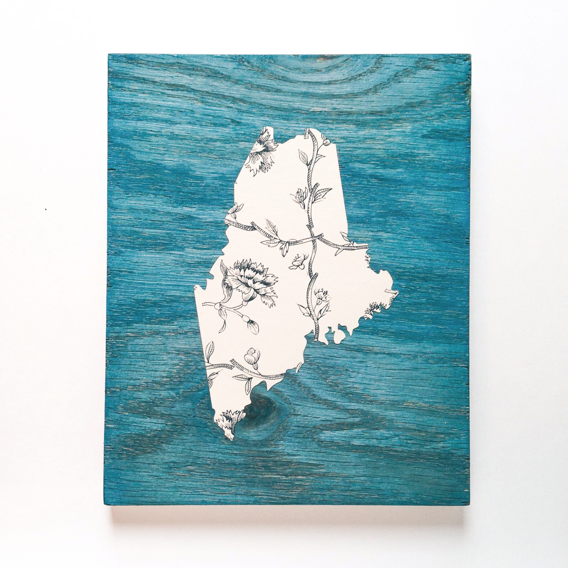 Cualquier bajo 48 estado esquema original arte papel pintado | Etsy