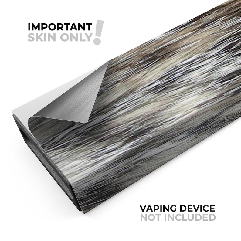 Furry Animal Premium Decal Protective Skin-Wrap Sticker compatible with the Juul Labs vaping device