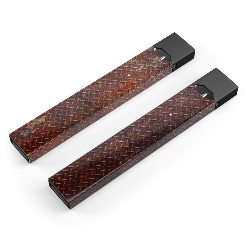 Rusty Diamond Plate Texture Device Not Included Protective Sticker Accessory Premium Skin Wrap Decal for the PAX JUUL