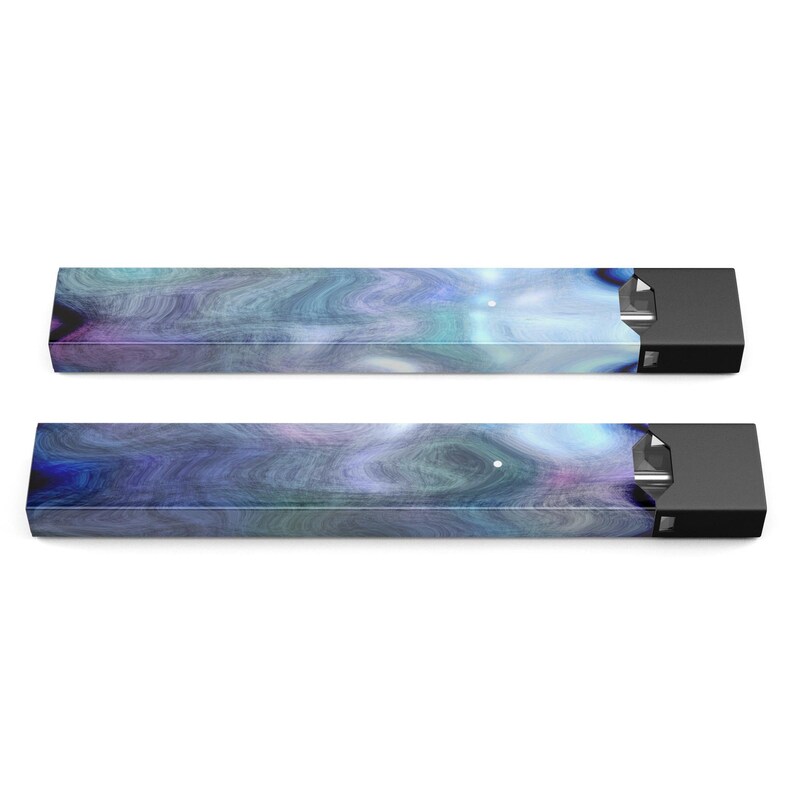 Premium Skin Wrap Decal for the PAX JUUL Protective Sticker Accessory Device Not Included Vivid Blue Sagging Painted Surface
