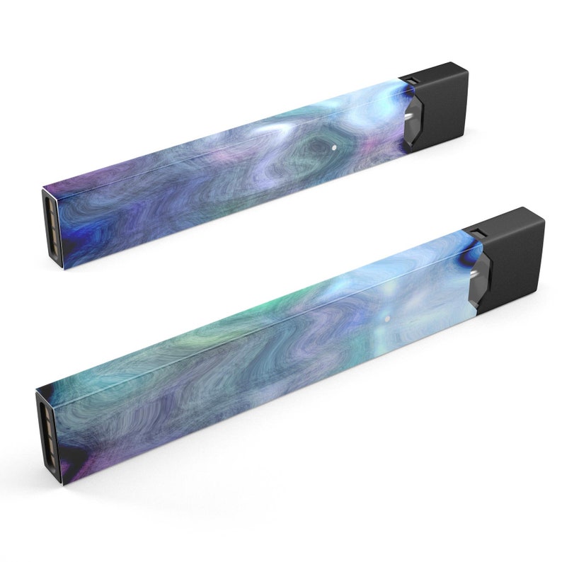 Premium Skin Wrap Decal for the PAX JUUL Protective Sticker Accessory Device Not Included Vivid Blue Sagging Painted Surface