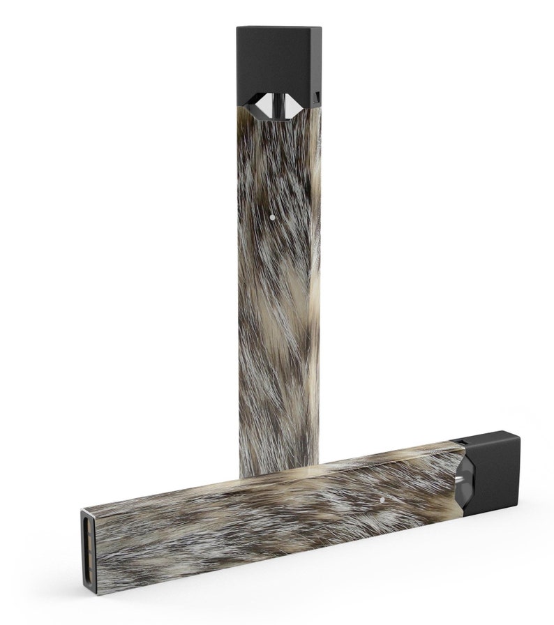 Furry Animal Premium Decal Protective Skin-Wrap Sticker compatible with the Juul Labs vaping device