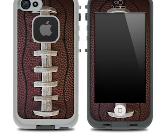 Football Laced Skin for the iPhone 4/4s or 5 LifeProof Case