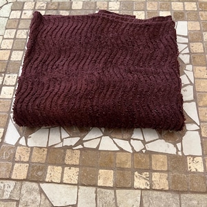 Cocoa Brown Lightweight Chenille Cut