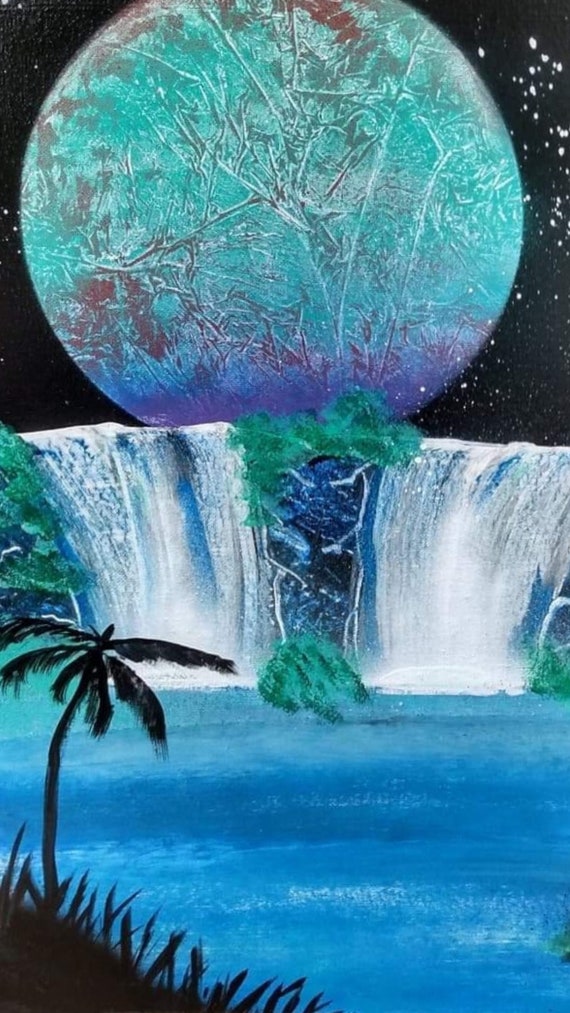 Lit by the Sky Spray Paint Art Phone Wallpaper Iphone - Etsy Lit by the Sky Spray Paint Art Phone Wallpaper Iphone - Etsy