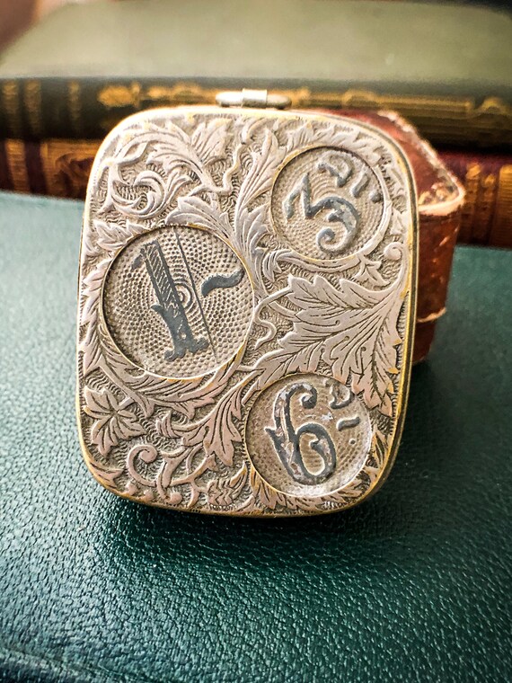 Rare Antique Sovereign Coin Purse J W Benson Ltd Late Gem